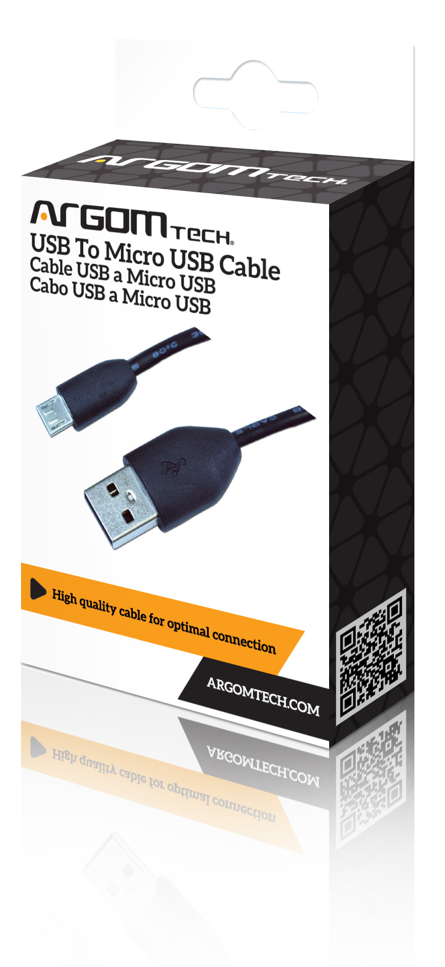 CABLE ARGOM USB A MICRO 1M