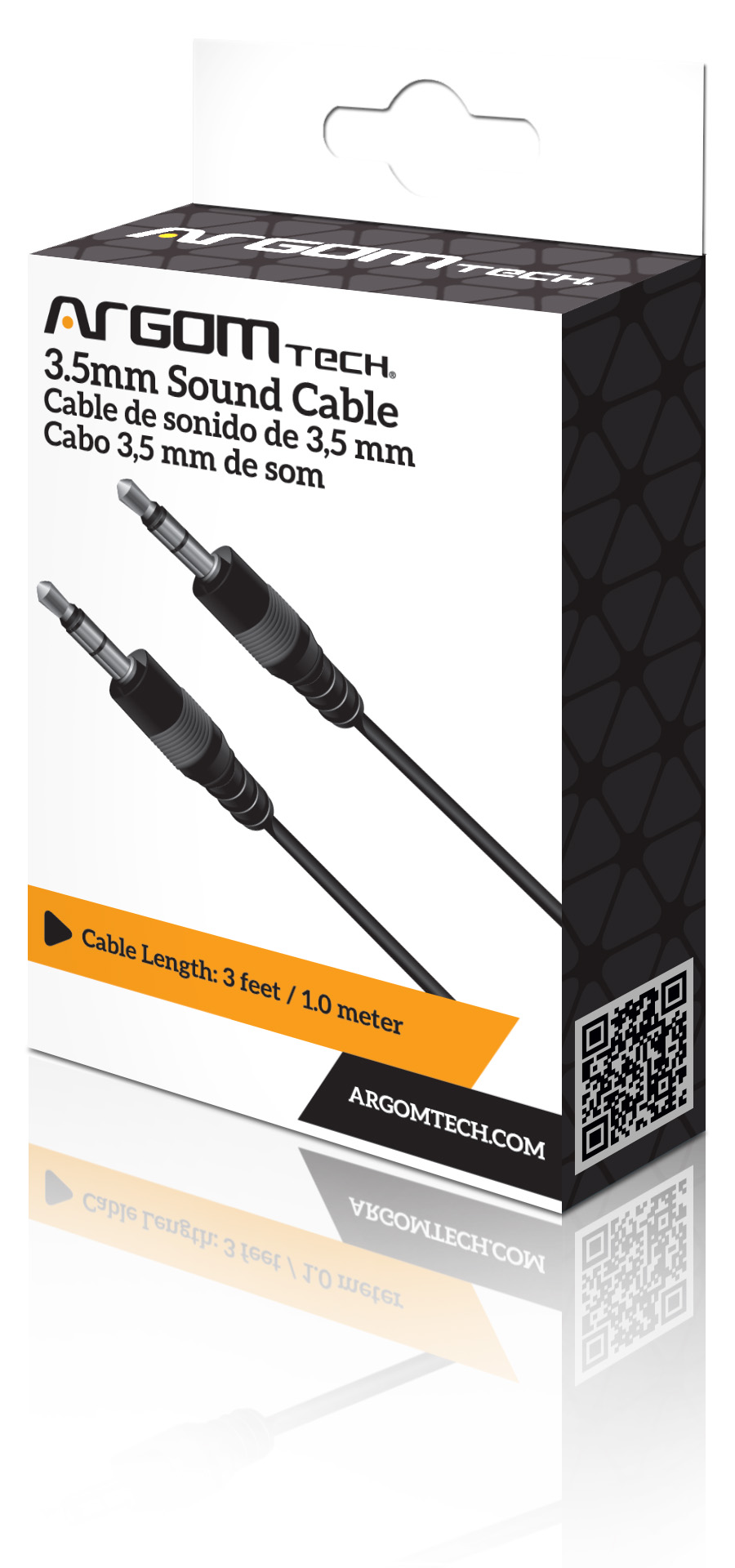 CABLE ARGOM AUDIO 3,5MM A 3,5MM