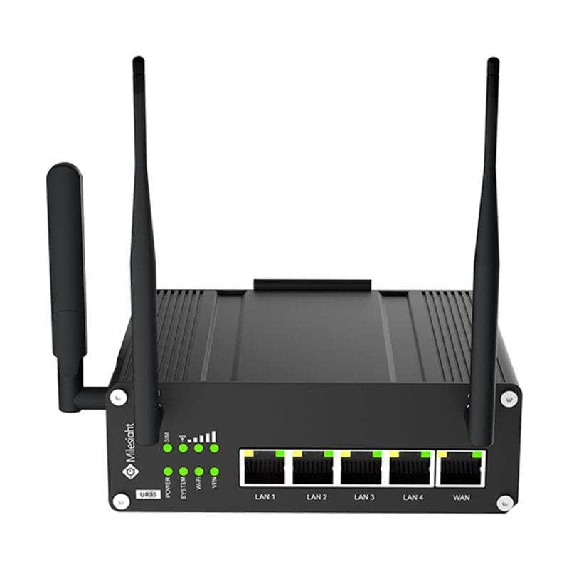 ROUTER INDUSTRIAL MILESIGHT LTE POE WIFI GPS