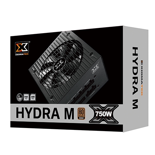 FUENTE DE PODER XIGMATEK HYDRA 750W 80 PLUS BRONZE