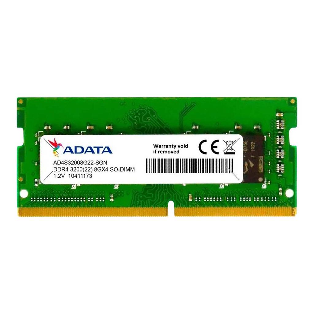 Sodimm Adata Premier Ddr4 8gb 3200 Cl22