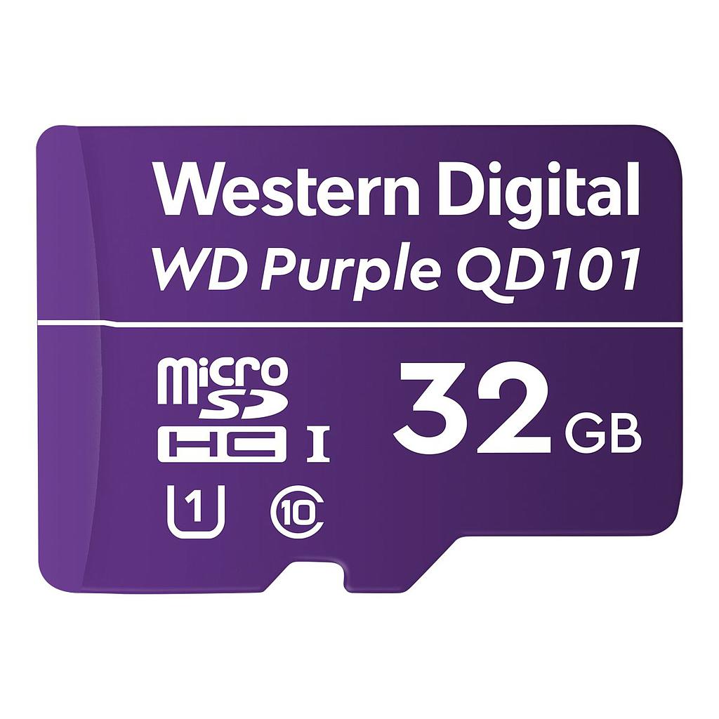 WD Purple SC QD101 WDD032G1P0C - Tarjeta de memoria flash - 32 GB