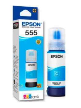 Epson T555 - Cián - original