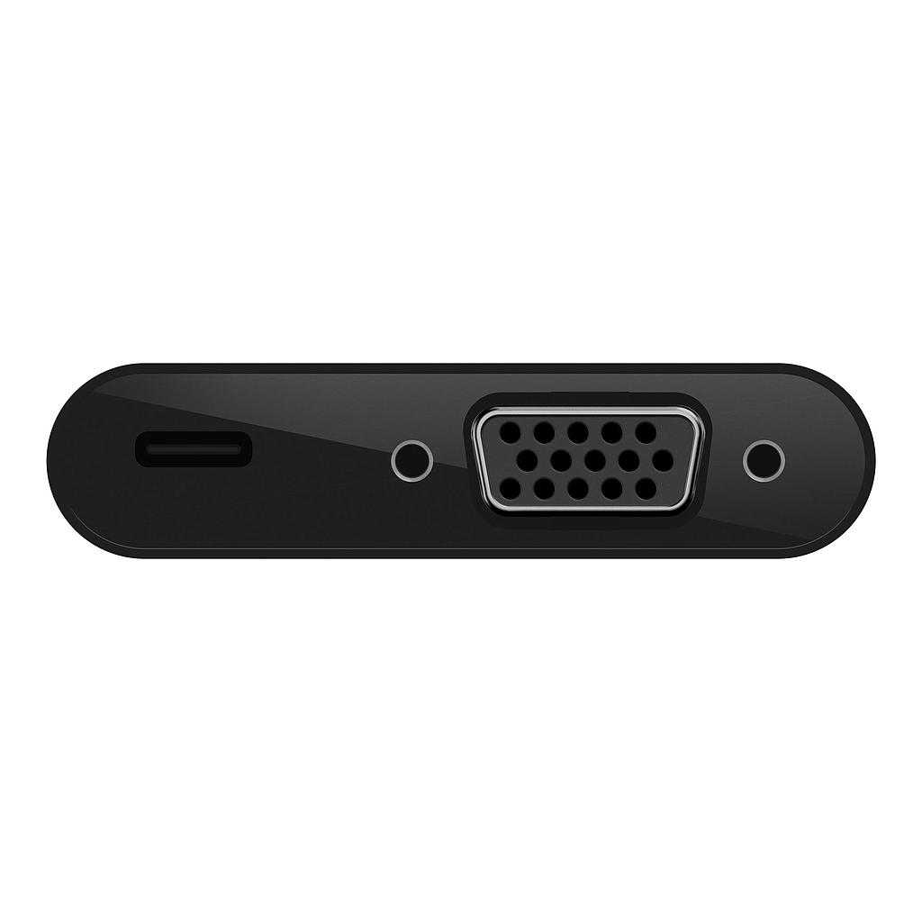 Belkin USB-C to VGA + Charge Adapter - Conversor de interfaz de vídeo