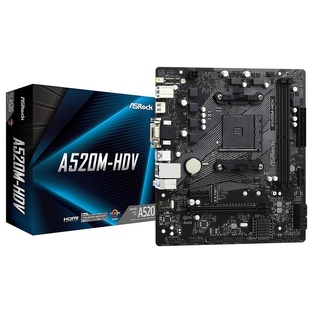 Motherboard Asrock A520m-hdv