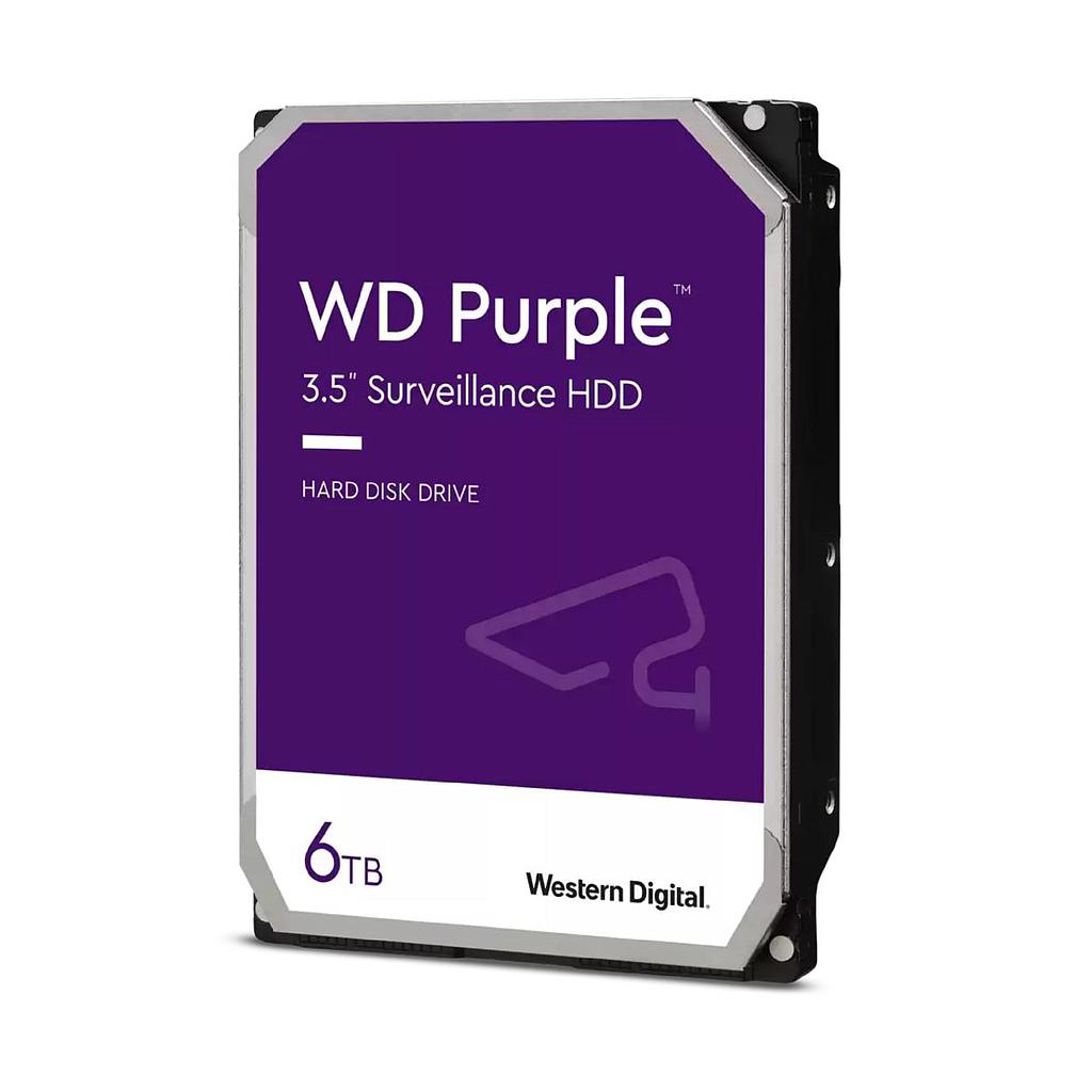 Hdd Wd Purple 6tb 3.5&quot; 5400 Rpm 256mb Sata