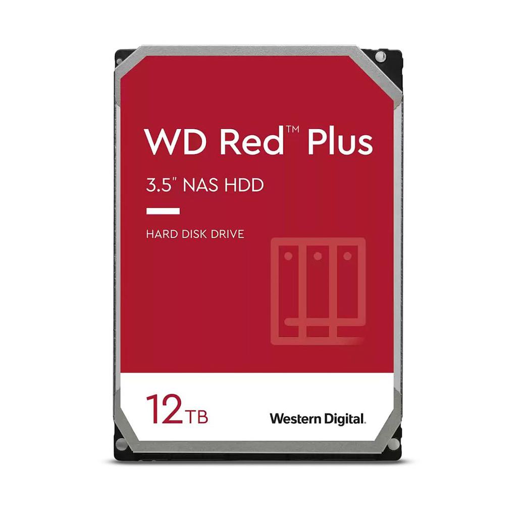 Hdd Wd Red Plus 12tb 3.5&quot; 7200rpm 512mb Sata