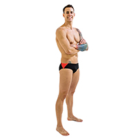 Slip Natación Hombre Finis Splice Brief 38