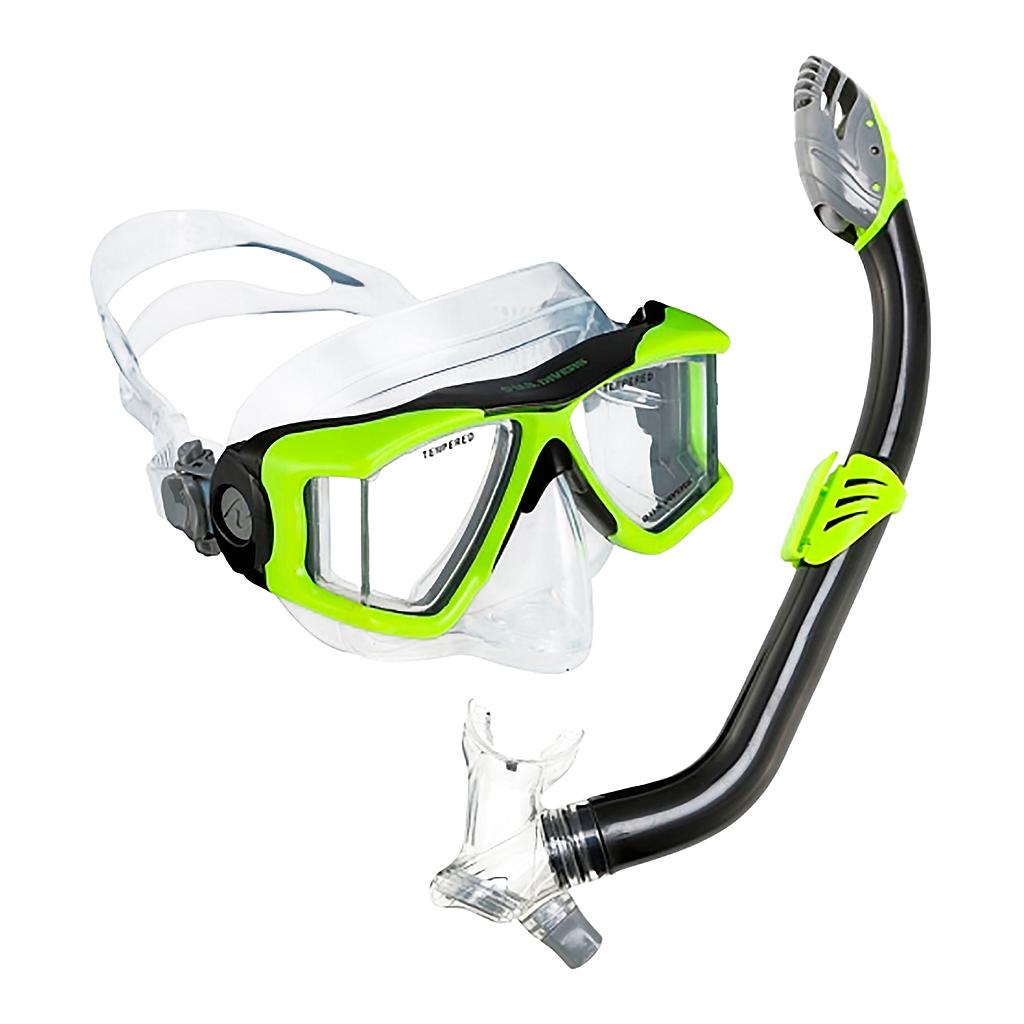 Kit Us Divers Máscara y Snorkel Para Agua