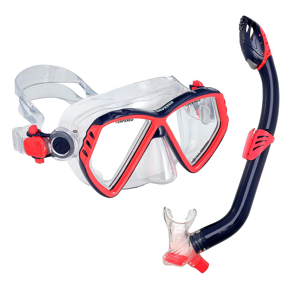 Kit Máscara y Snorkel Us Divers Para Niño Regal Jr Laguna