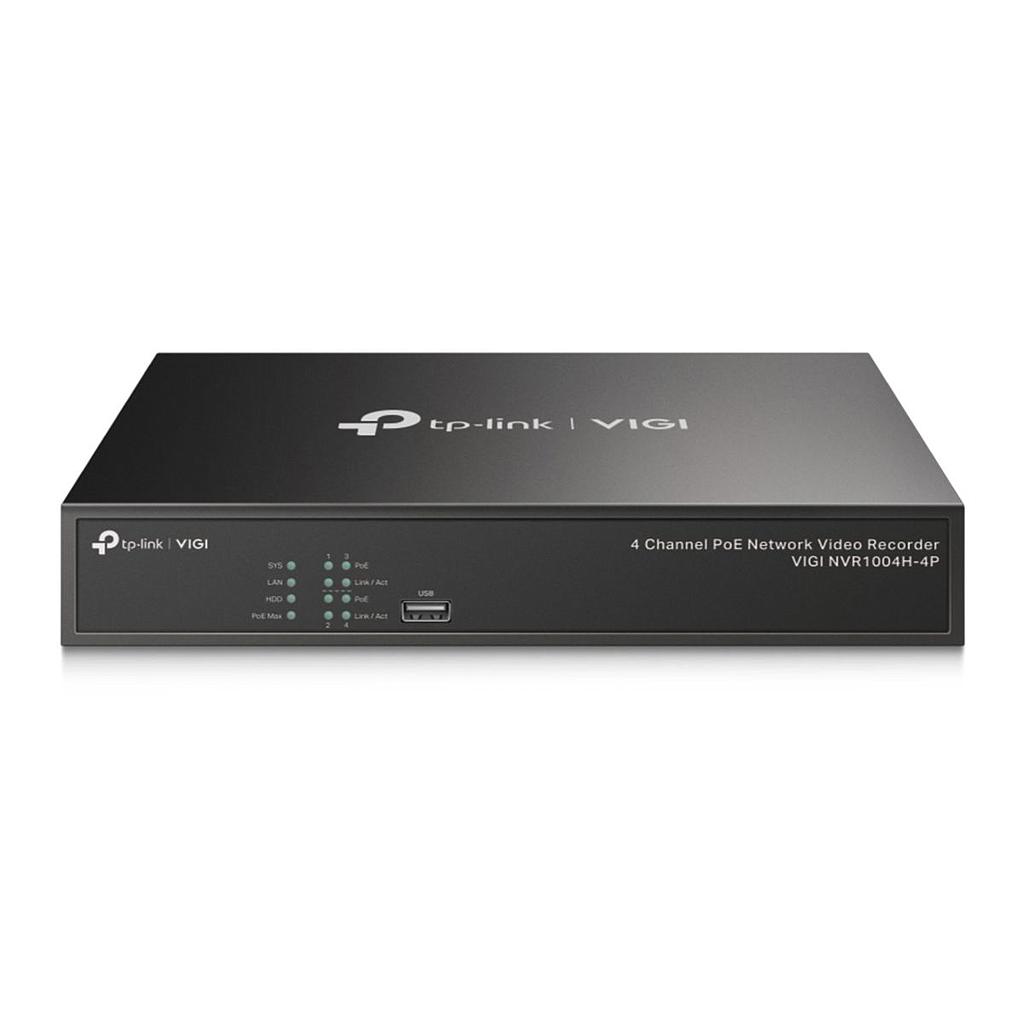 Nvr Tp Link Ip 8 Canales Poe 1004h-4p