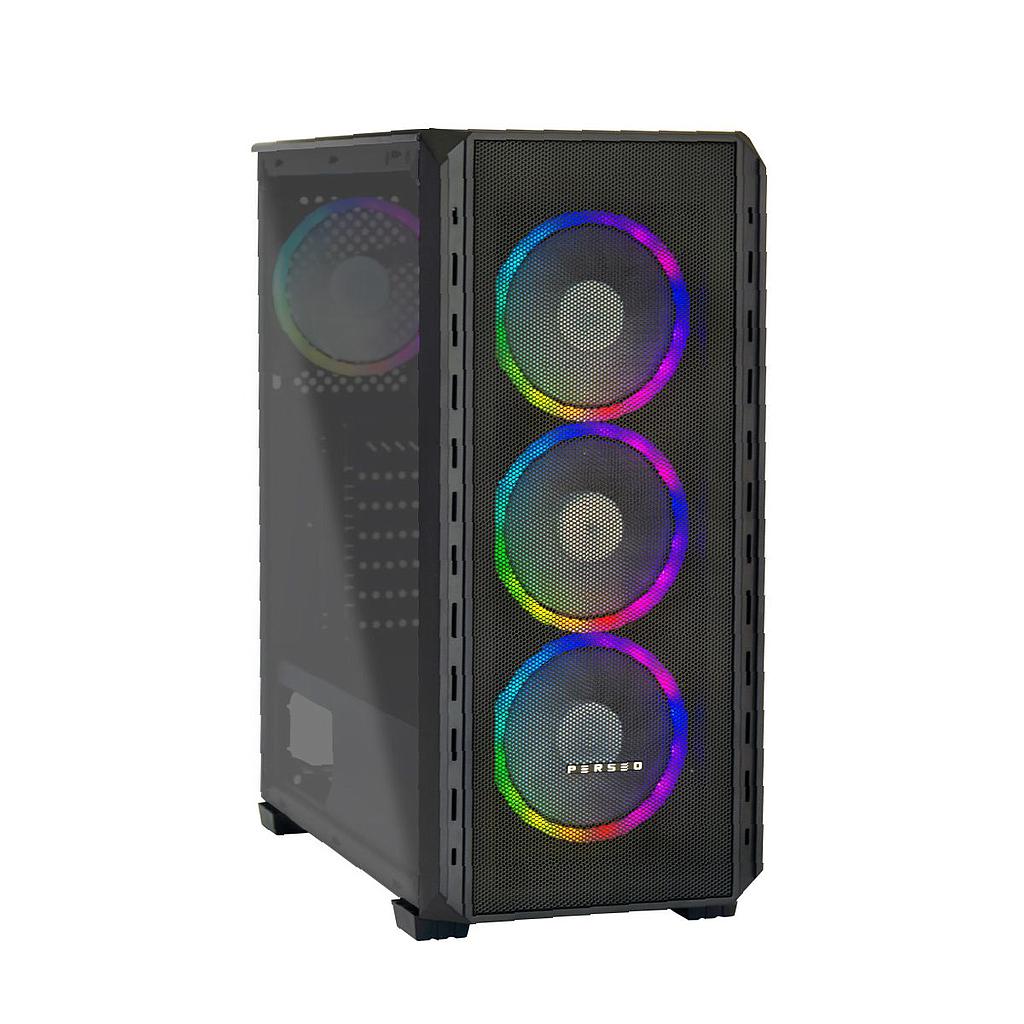 Gabinete Gaming Perseo Danaos Mesh 4 fanes Argb