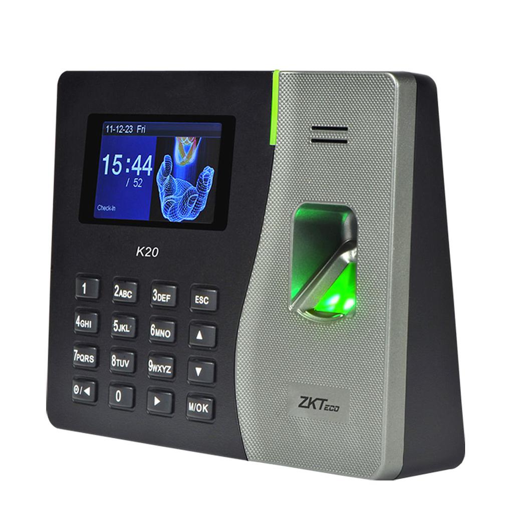 Terminal Zkteco K20 Con Huella Y Tarjeta