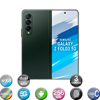 Samsung Z Fold3 7,6''+6,2'' 5G 12gb 256gb Triple Cam 12mp