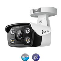 Cámara Seguridad Ext TP-LINK Vigi C340 Color Ip67 Día Noche 2K 4mp