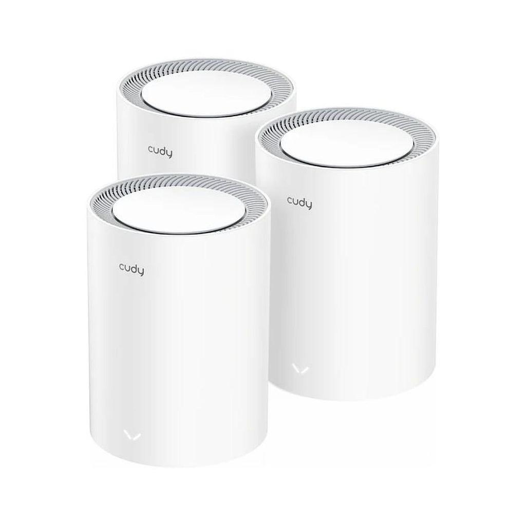 Mesh Cudy Wifi 6 Ax3000 2 Ports Gigabit (3p) White