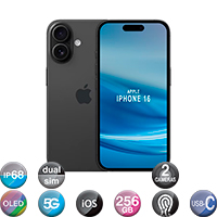 iPhone 16 6,1'' 5G 8gb 256gb Dual Cam 48mp