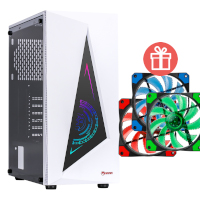 Gabinete Gaming Marvo Ca-119 Panel RGB Mid Tower Atx