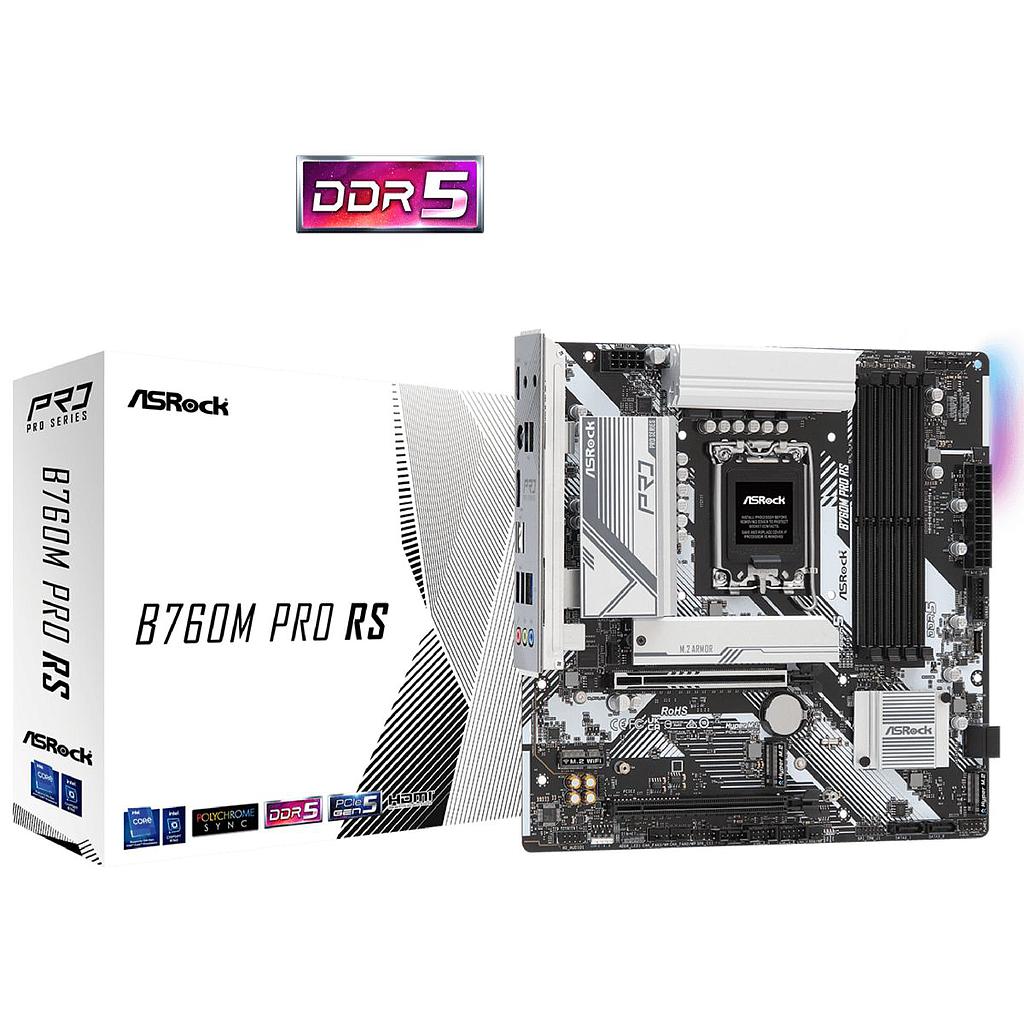 Motherboard Asrock B760m Pro Rs Ddr5 S1700