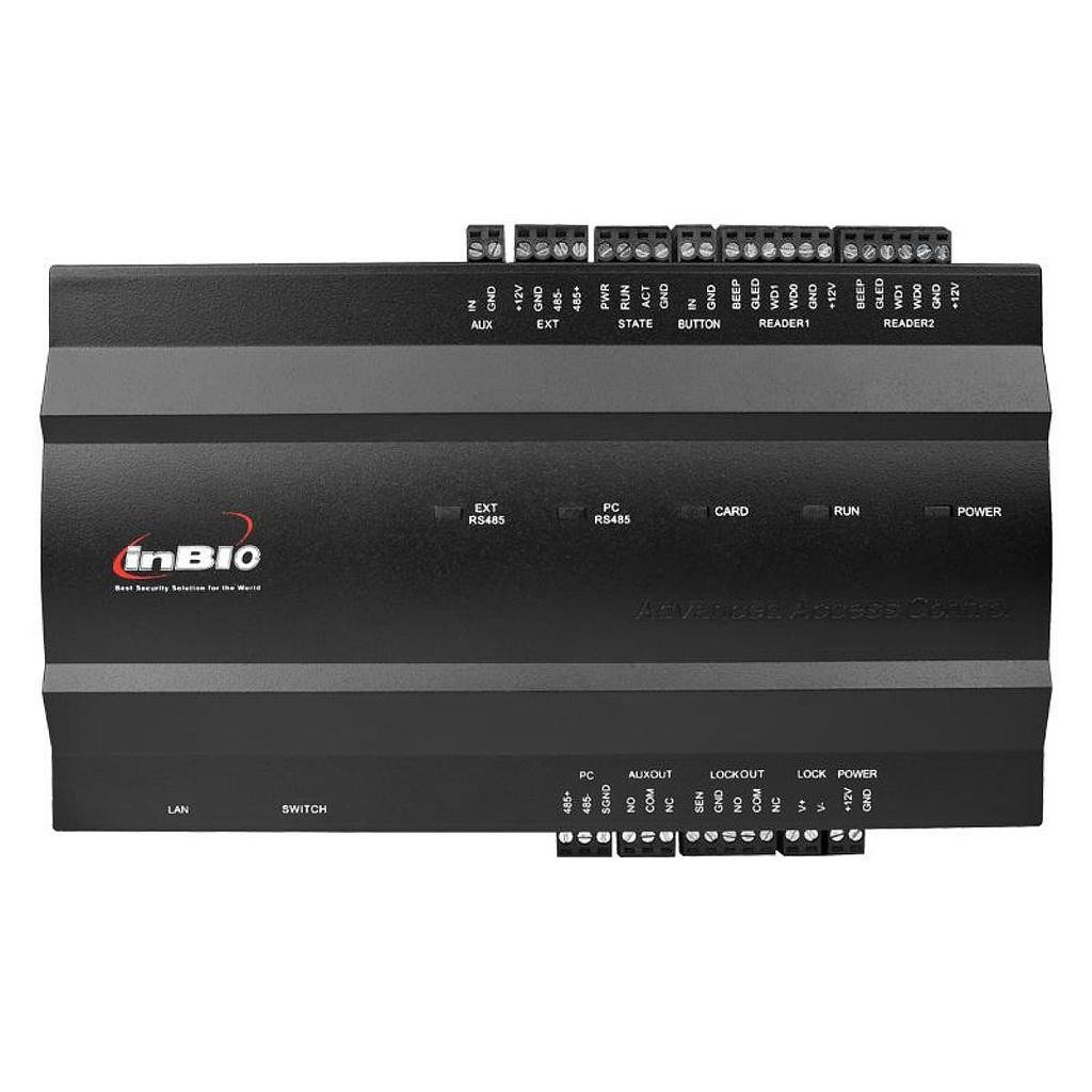 Controladora De 2 Puertas Con Gabinete Y Fuente Zk