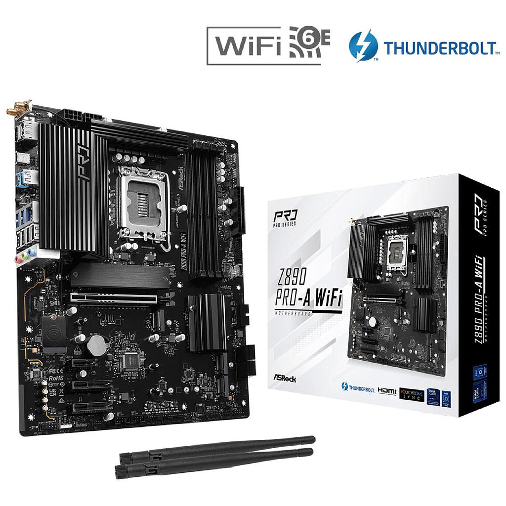 Motherboard Asrock Z890 Pro-a Wifi Ddr5 S1851
