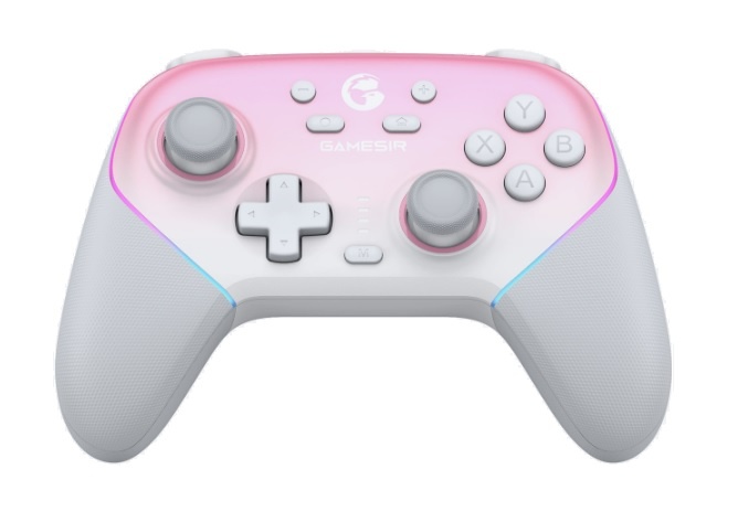Joystick GameSir T4 Nova Pro Multiplataforma Inalámbrico Rosa