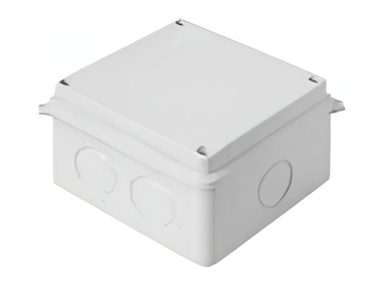 Caja Conatel estanca cuadrada lisa 100x100x70 mm