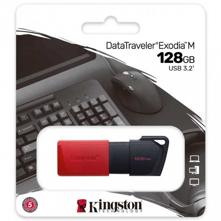 Pendrive Kingston DataTraveler Exodia M 128GB USB 3.2 Gen 1