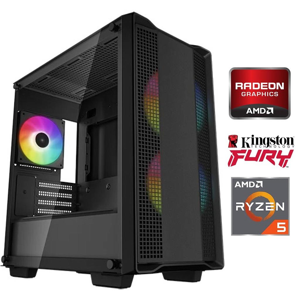 Equipo Gamer Ryzen 5 8500G, 16GB, 1TB, Gráficos Radeon