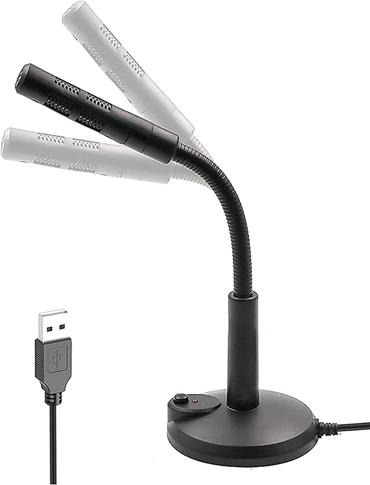 Micrófono Xtreme M-309 USB Flexible Negro