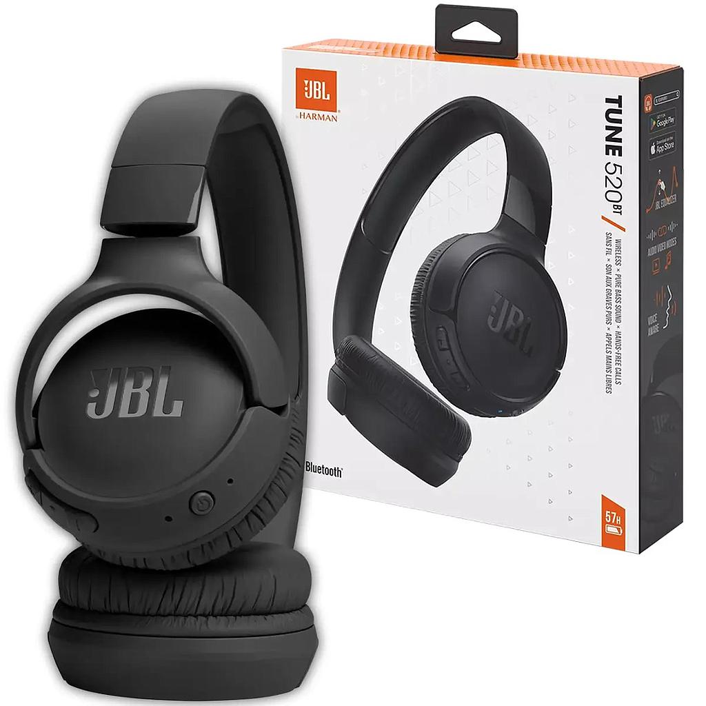 Audífonos JBL T520 Bluetooth Negro