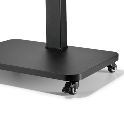 Soporte movil para TV hasta 65&quot; con estante