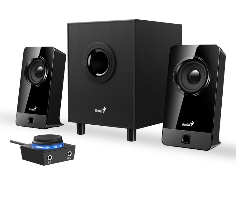 Parlante Genius SW-2.1 300X 10W RMS Negro