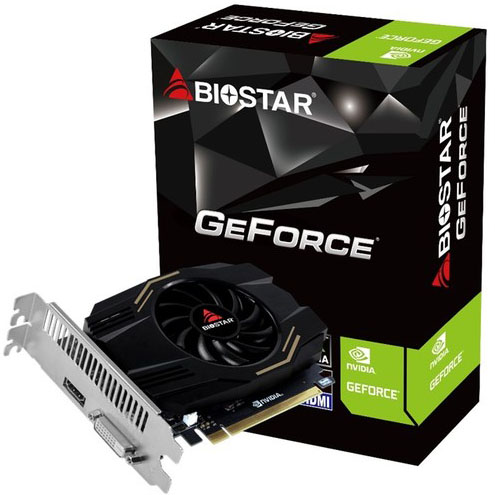 Tarjeta de Video BioStar GT1030 4GB GDDR4 PCI-E 3.0