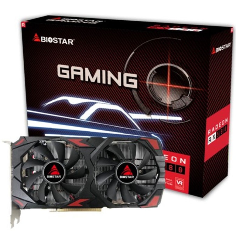 Tarjeta Video Biostar RX580 8GB DDR5