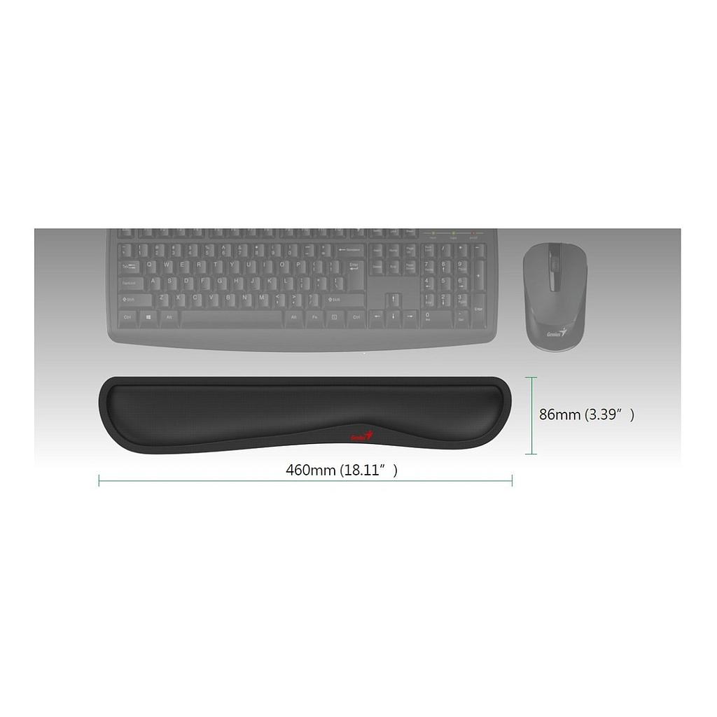 MousePad Genius G-WP 100 Ergonómico Negro