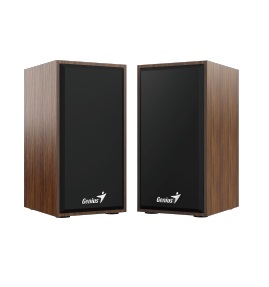 Parlantes Genius 2.0 SP-HF180 6W USB Madera