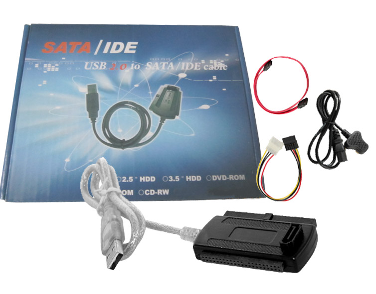 Adaptador Xtreme USB a SATA/IDE 2.5''/3.5''