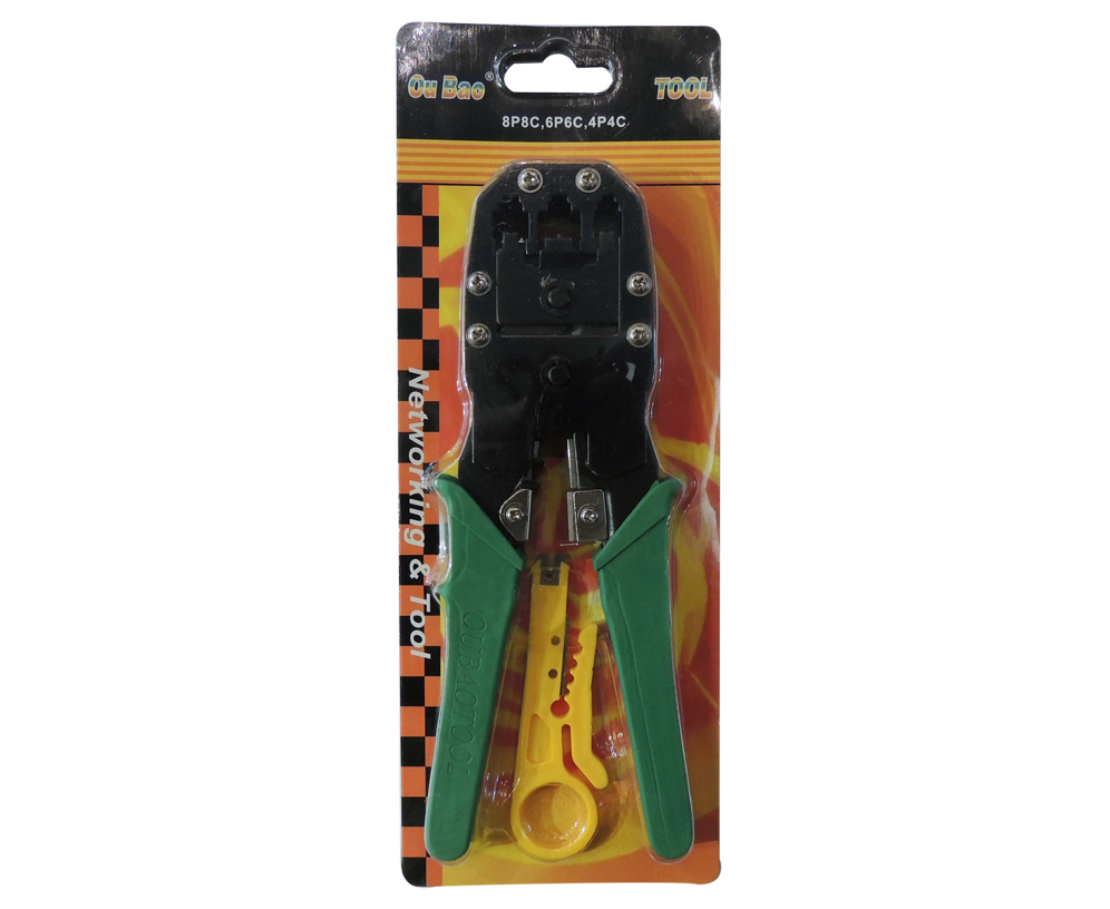 Pinza Crimpeadora NRG+ RJ45 RJ11 RJ12