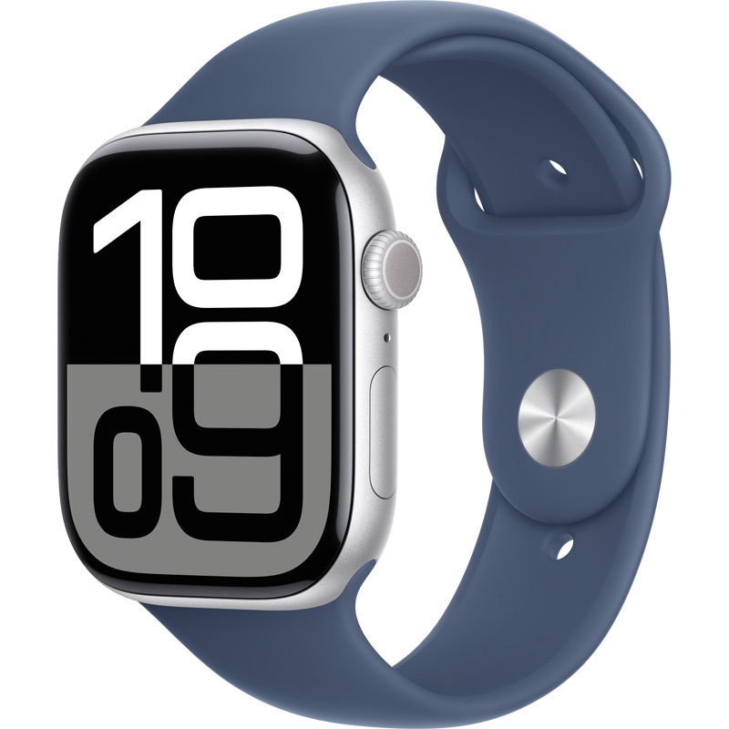 Reloj Apple Watch Series 10 46mm Aluminio plateado