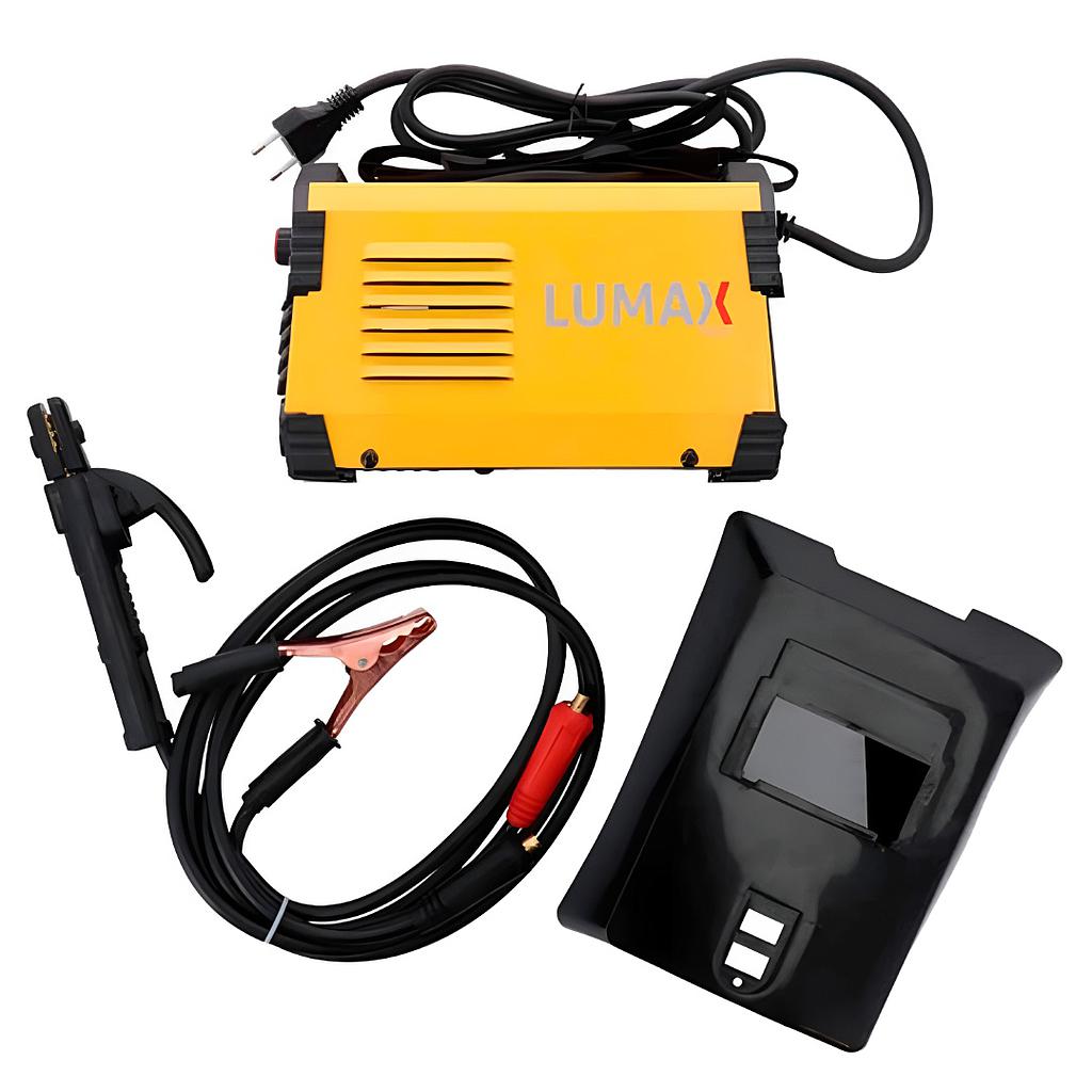 Soldadora Inverter Lumax 160amp amarilla