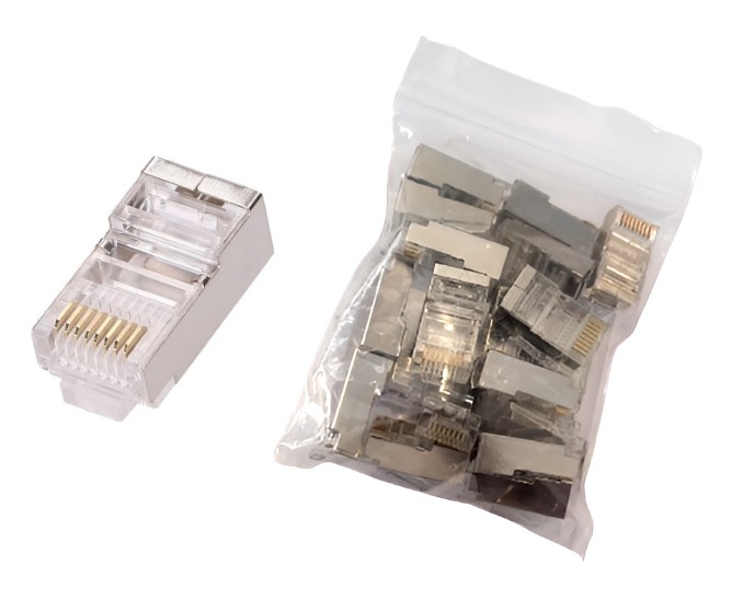 Conector RJ-45 NRG+ FTP CAT6 20 unidades