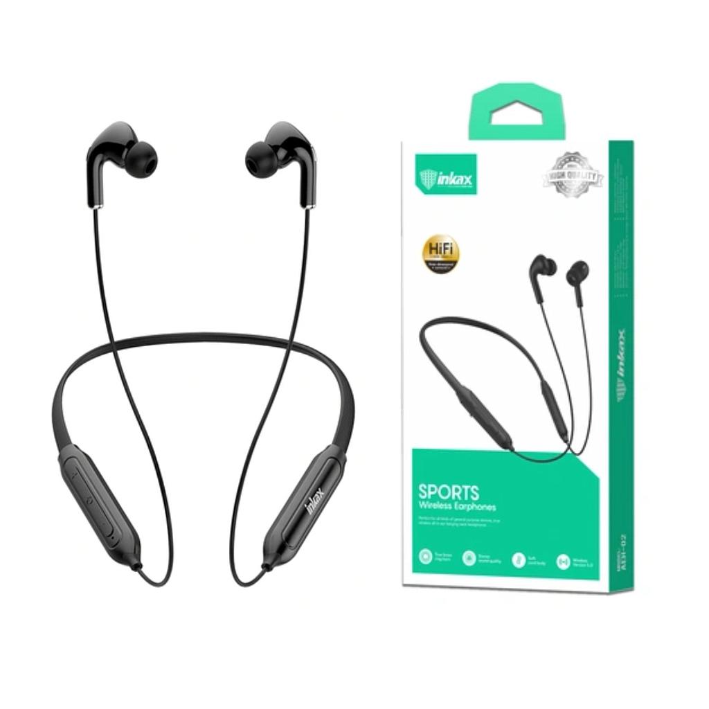 Auriculares Deportivos Inkax Bluetooth negro