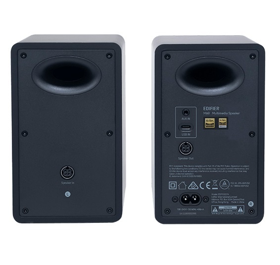 Parlantes 2.0 Edifier M60 66W Bluetooth Negro
