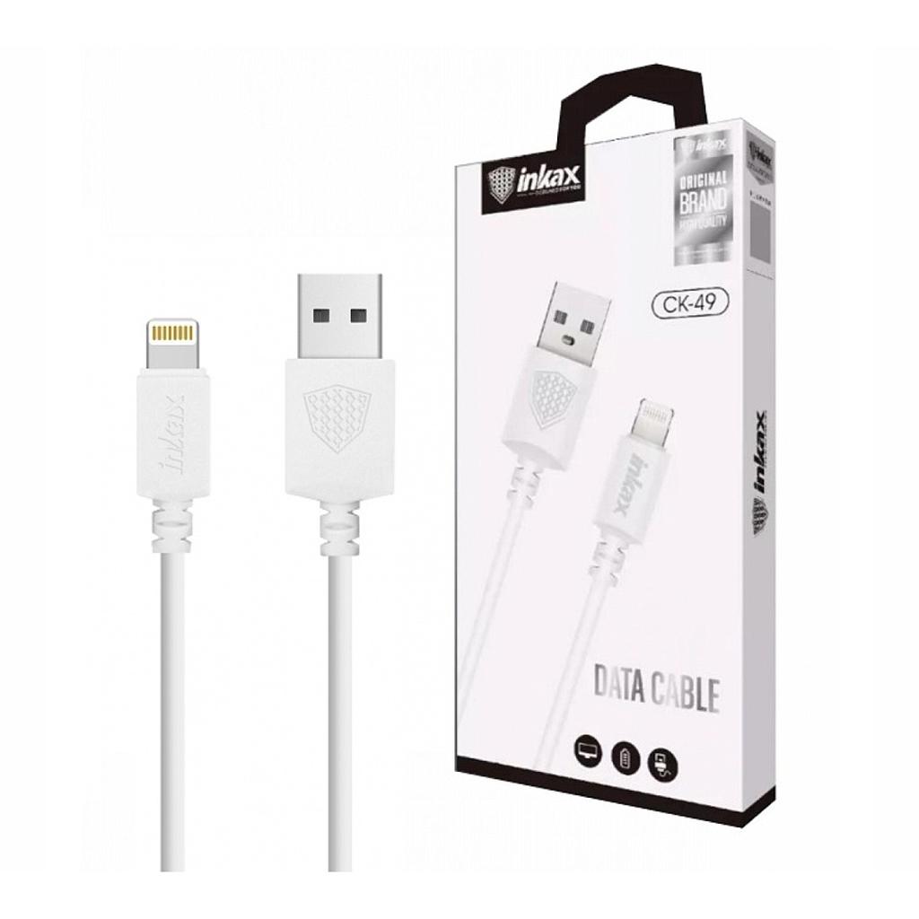 Cable Inkax Lightning 5a 1m blanco