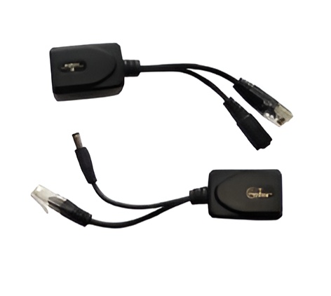 Splitter PoE NRG+ 12V IEEE802.3af/at 10/100 Mbps