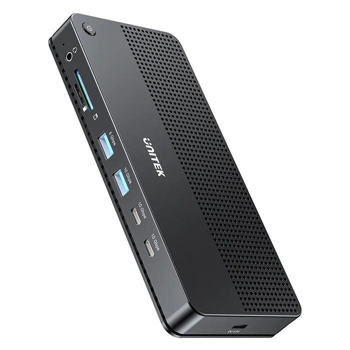 Dock Station Unitek 8K Triple 4K PD 100W USB-C