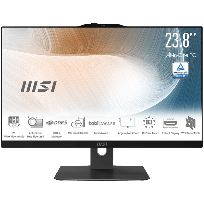 Equipo All in One MSI Core i7 5.4Ghz, 16GB, 1TB SSD+1TB HDD, 24&quot; FHD Touch