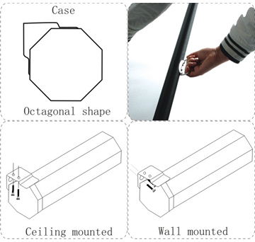 Pantalla para proyector 120'' 16:9