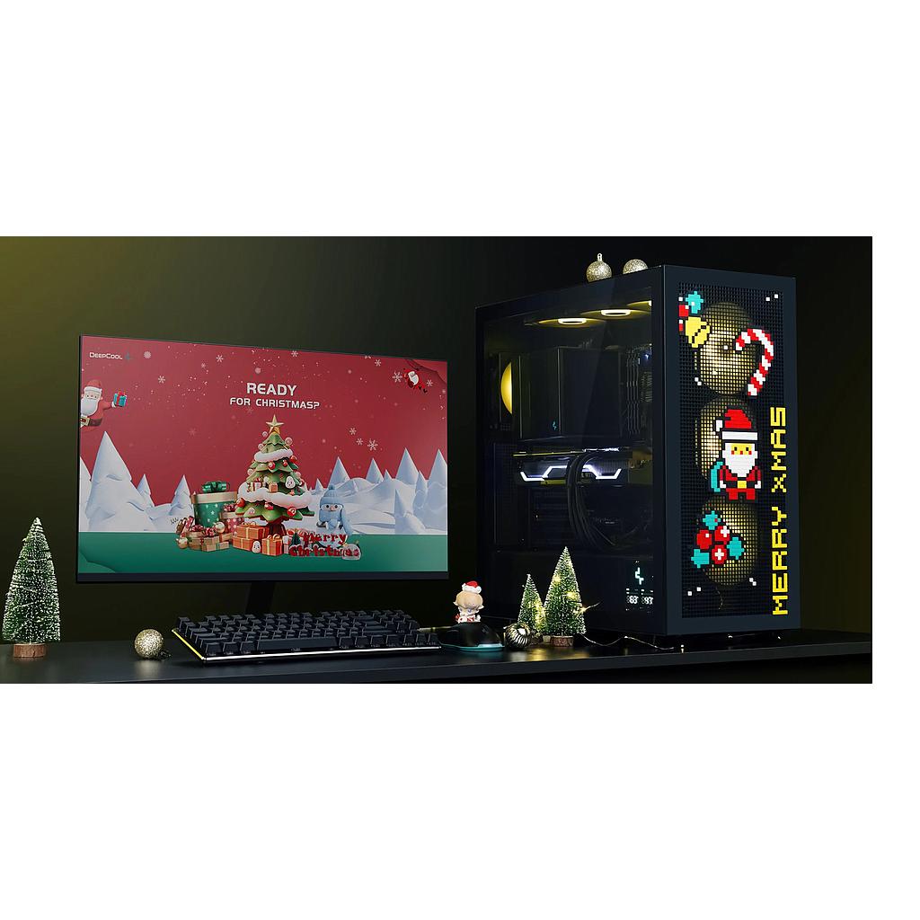 Pines DeepCool Pixel Series Negro para personalizar gabinetes